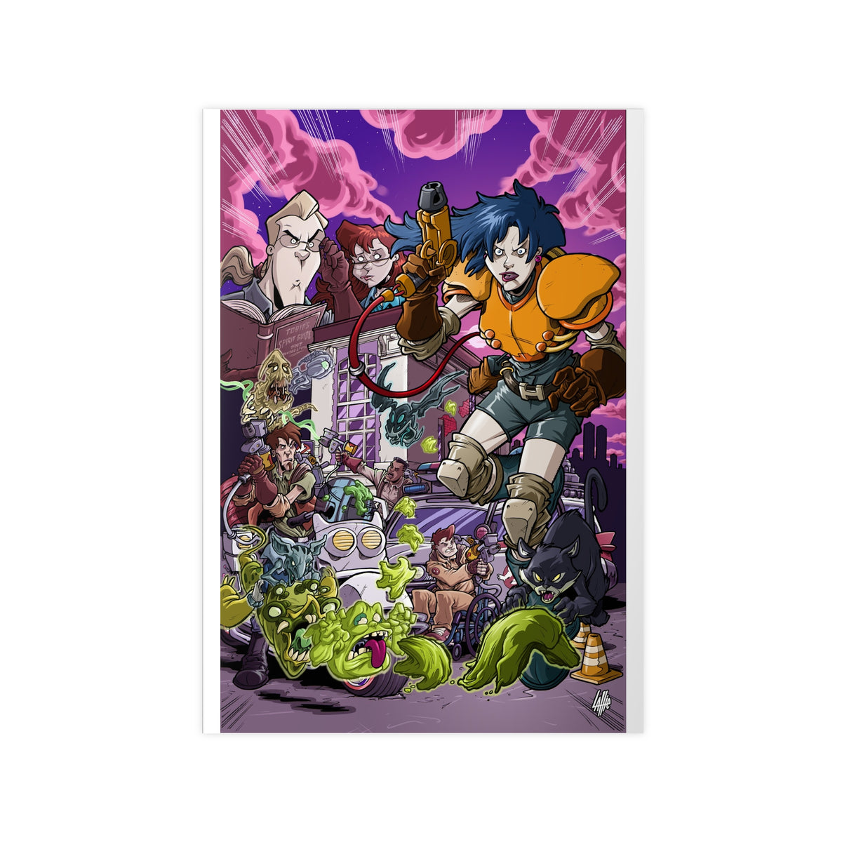 Extreme Ghostbusters Poster by Tim Lattie (EU)