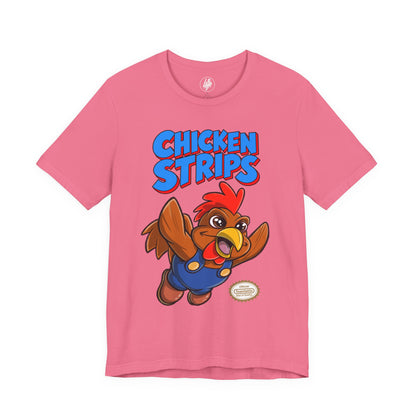 Chicken Strips Buddy 8-Bit Hero T-Shirt