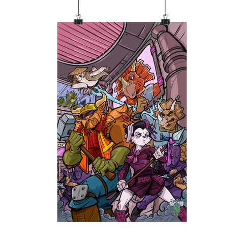 🐢🔥 Ox and Sledge poster