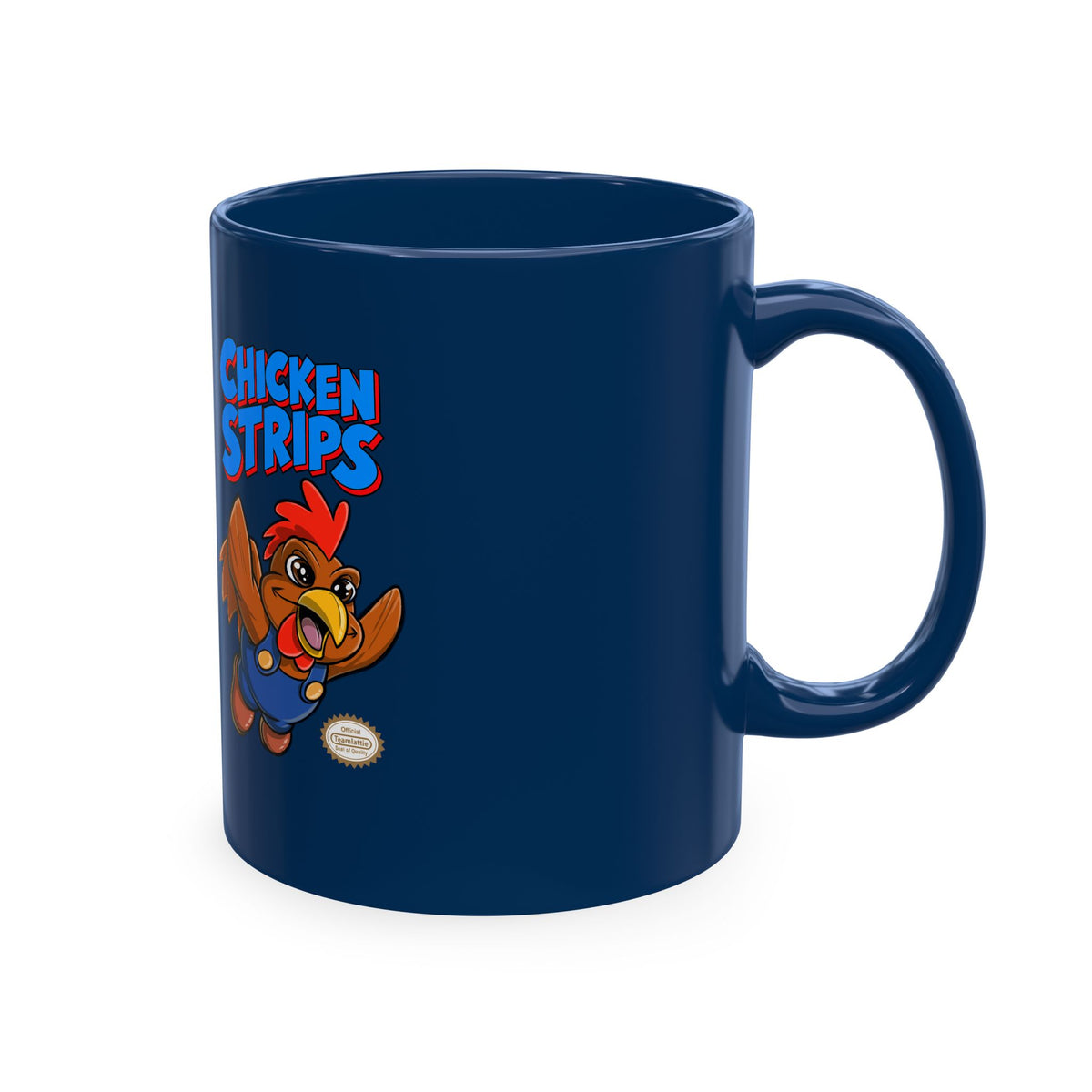 Chicken Strips Cartoon Rooster Traditional Ceramic Mug