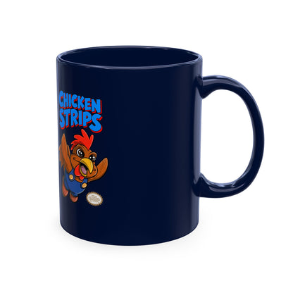 Chicken Strips Cartoon Rooster Traditional Ceramic Mug