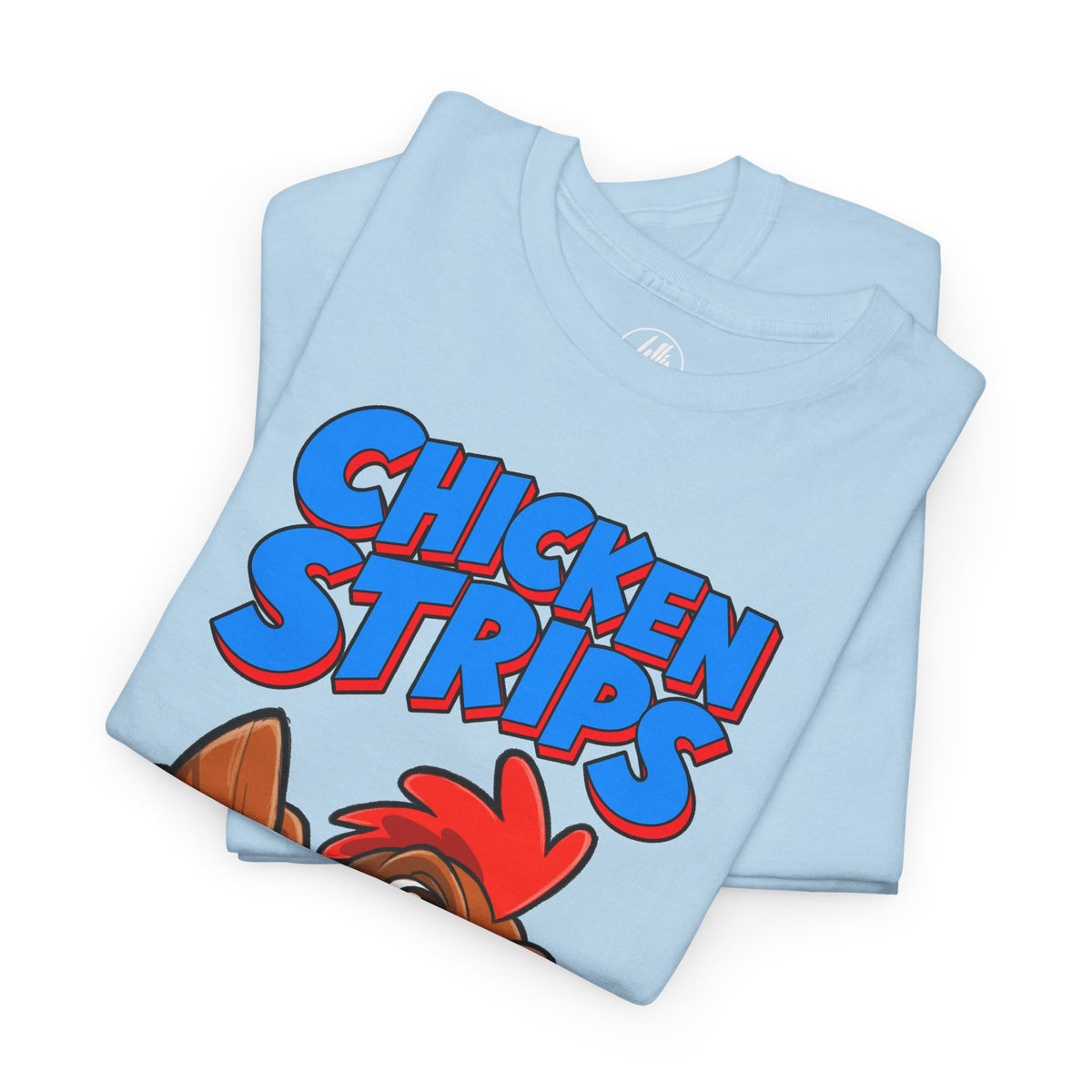 Chicken Strips Cartoon Chicken T-Shirt