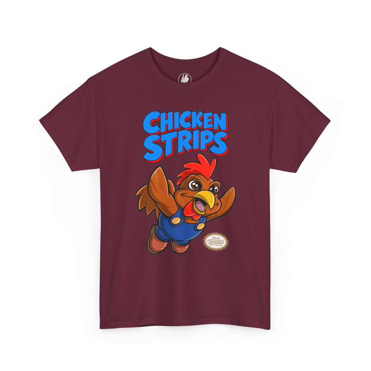 Chicken Strips Cartoon Chicken T-Shirt