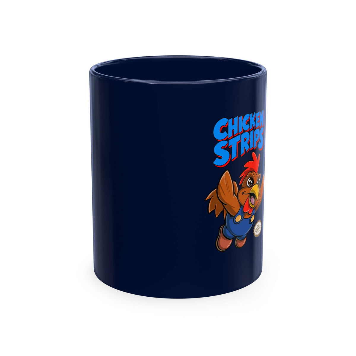 Chicken Strips Cartoon Rooster Traditional Ceramic Mug