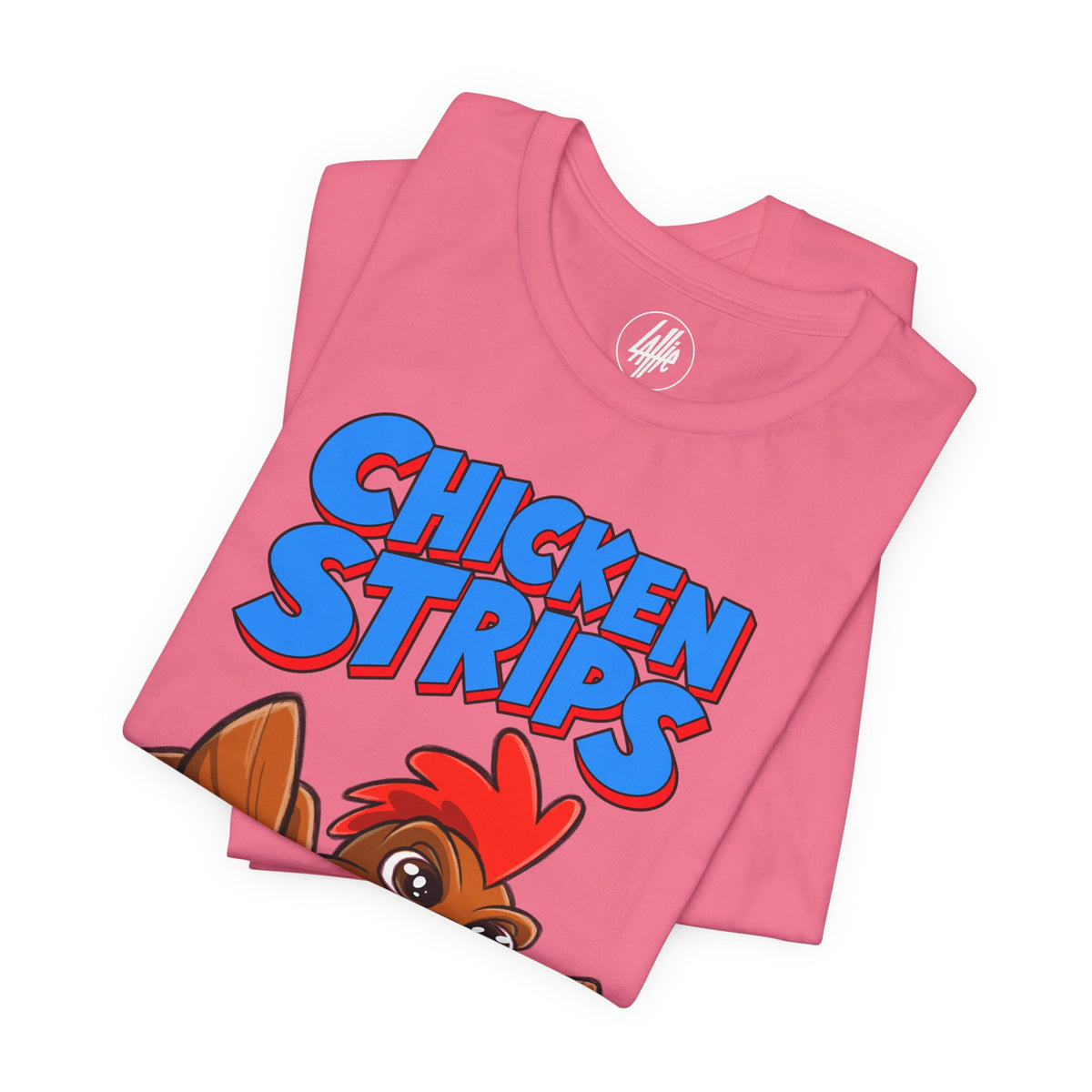 Chicken Strips Buddy 8-Bit Hero T-Shirt