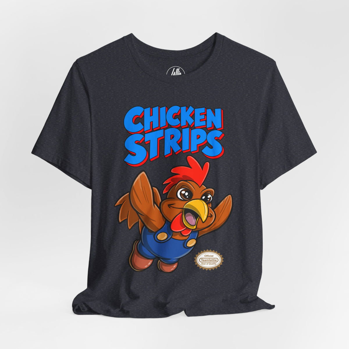 Chicken Strips Buddy 8-Bit Hero T-Shirt
