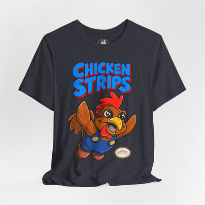 Chicken Strips Buddy 8-Bit Hero T-Shirt
