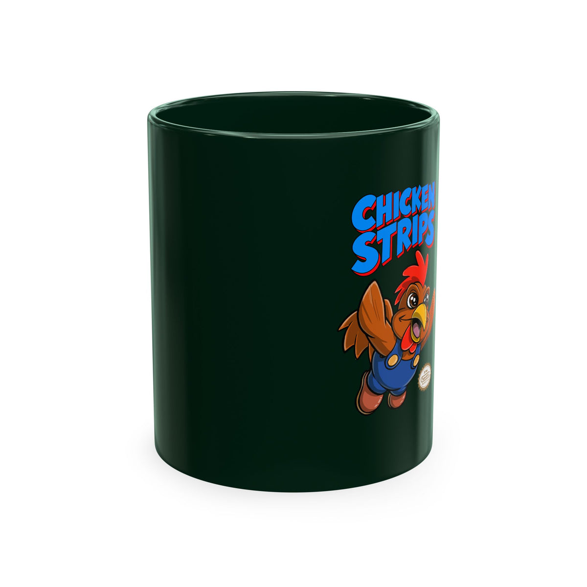 Chicken Strips Cartoon Rooster Traditional Ceramic Mug