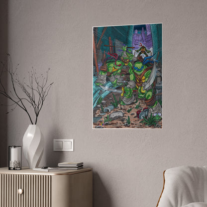TMNT Sewer Side Legends Poster – Lattie & Lavigne Exclusive (US)