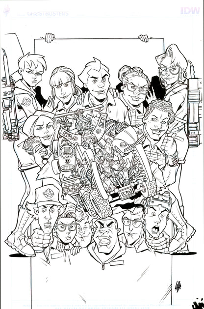 GHOSTBUSTERS 101 #03 COVER ART