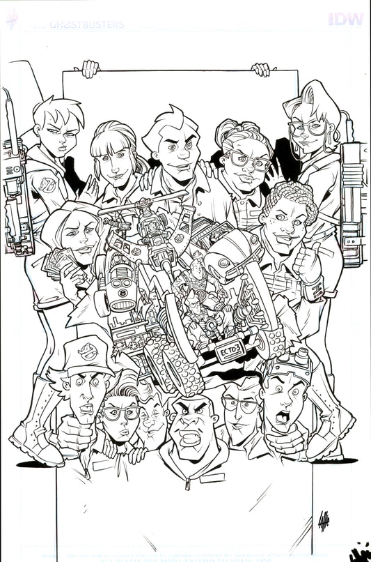 GHOSTBUSTERS 101 #03 COVER ART