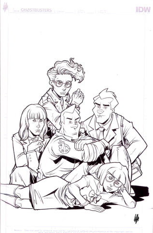 GHOSTBUSTERS 101 #04 COVER ART