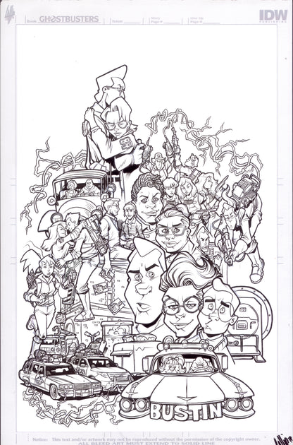 GHOSTBUSTERS 101 #05 COVER ART