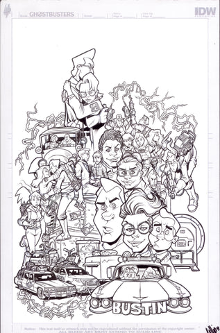 GHOSTBUSTERS 101 #05 COVER ART