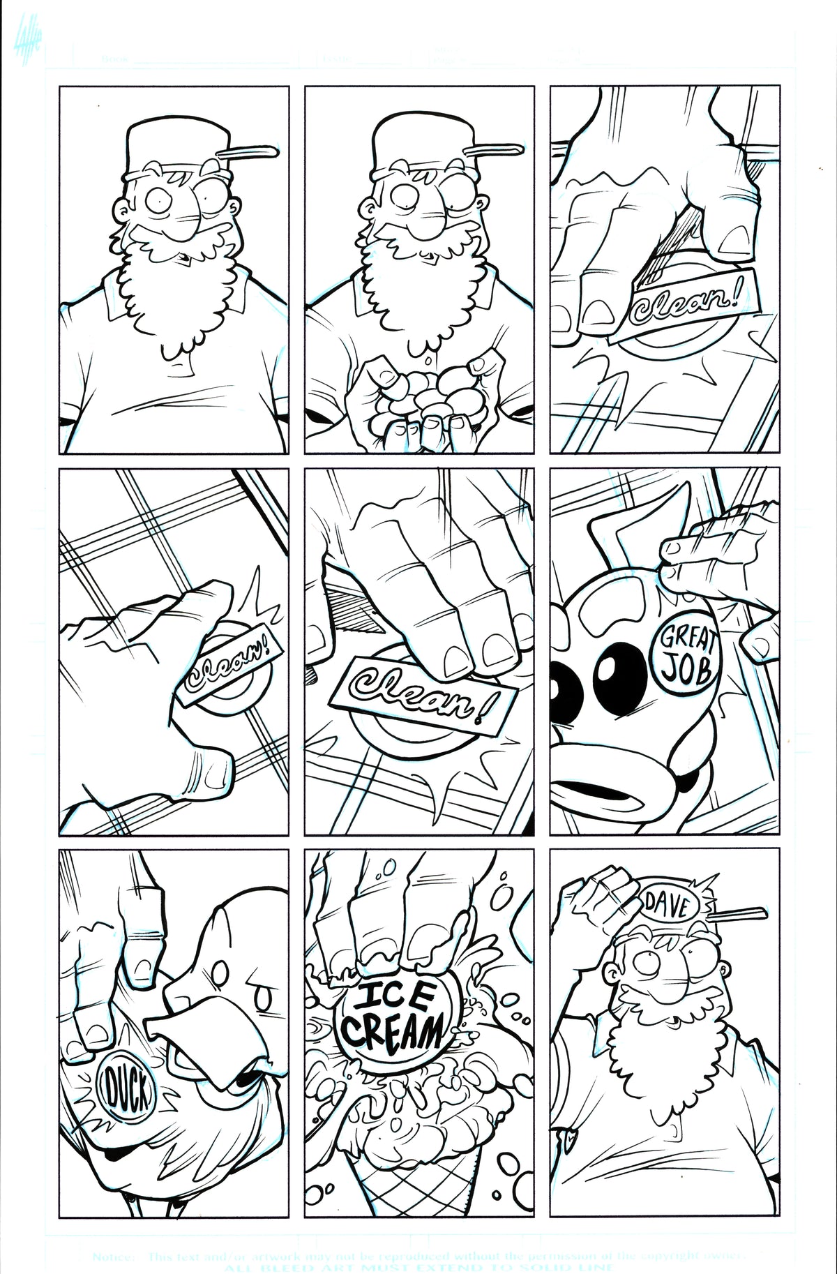 Plants vs. Zombies Garden Warfare Vol. 2 page 63 original comic art by Tim Lattie, Dark Horse
