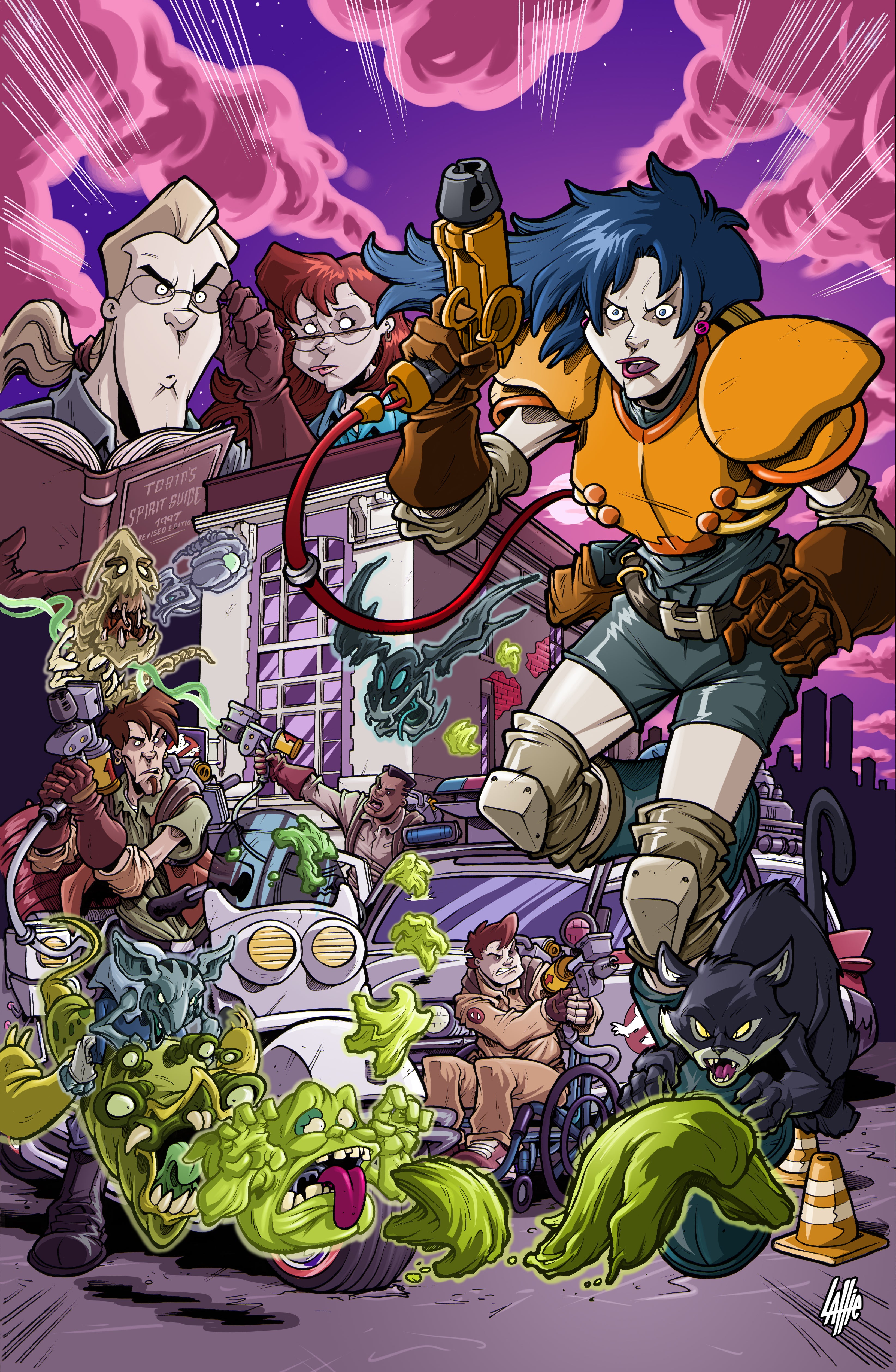 Extreme Ghostbusters Poster by Tim Lattie – Tim Lattie - Lattie Ink