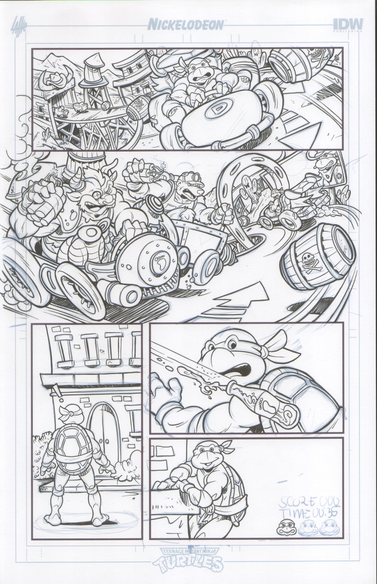 Teenage Mutant Ninja Turtles SMA #1 PAGE 09