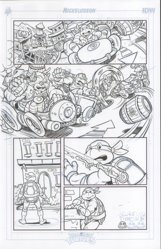 Teenage Mutant Ninja Turtles SMA #1 PAGE 09
